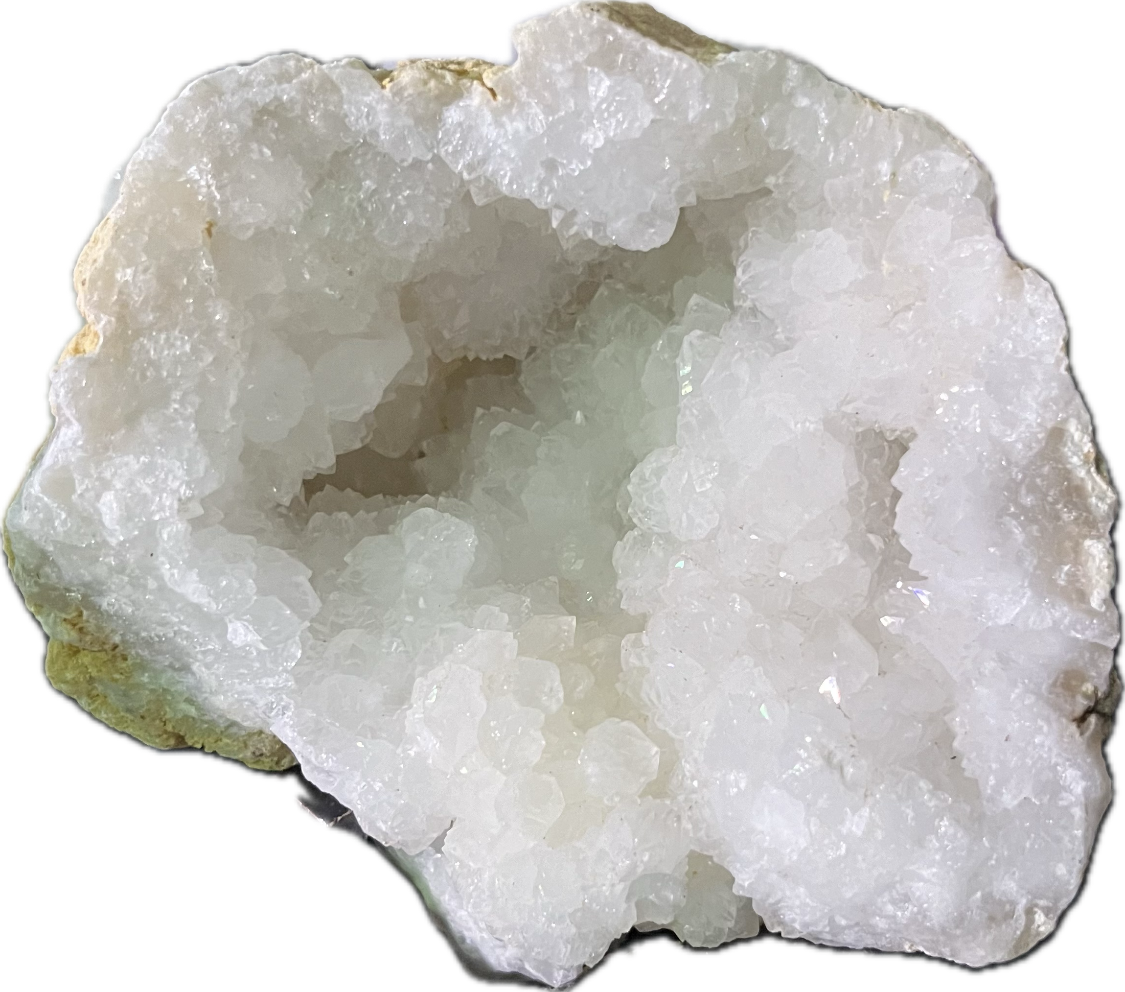 白晶洞 White Quartz Geode