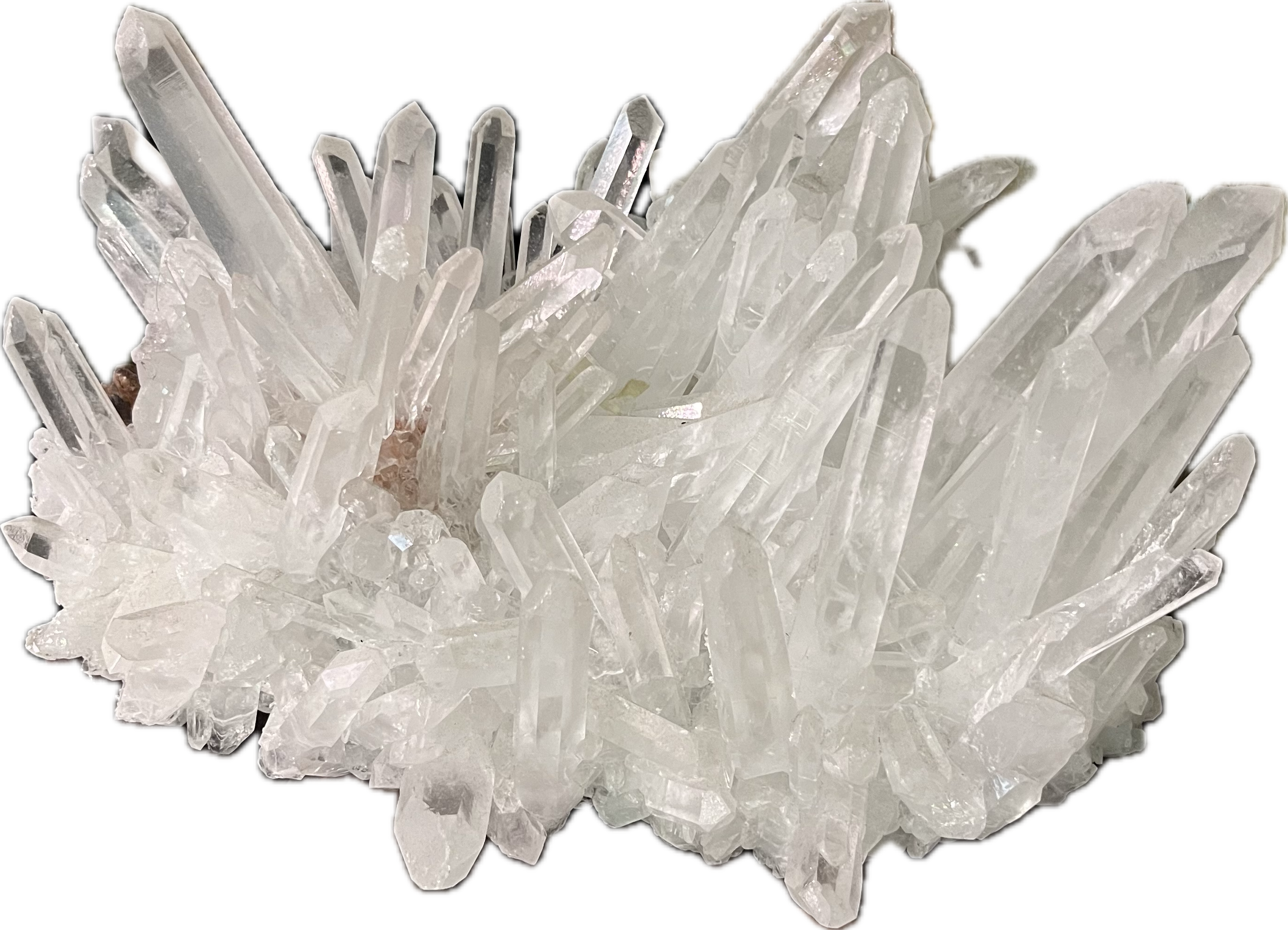 白晶簇 White Quartz Cluster